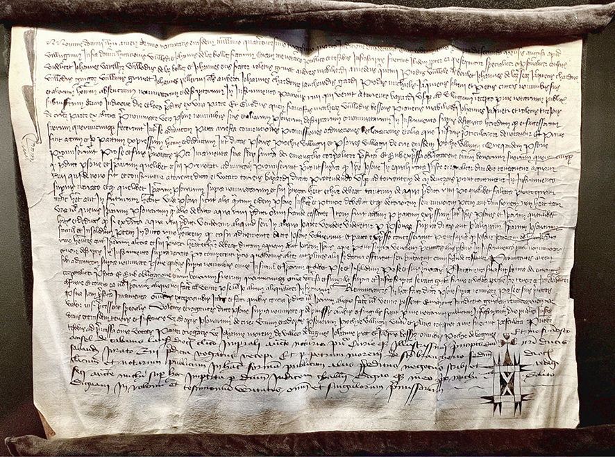 Droits d&rsquo;eau &ndash; manuscrit